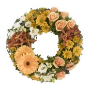 Pastel Clustered Wreath